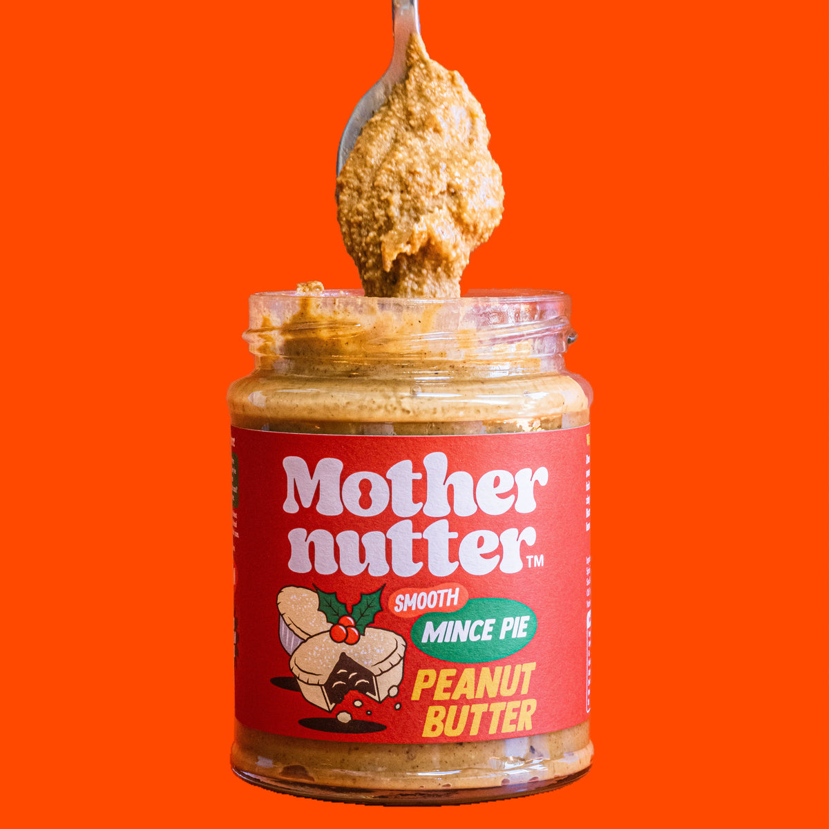 Mothernutter Smooth Mince Pie Peanut Butter