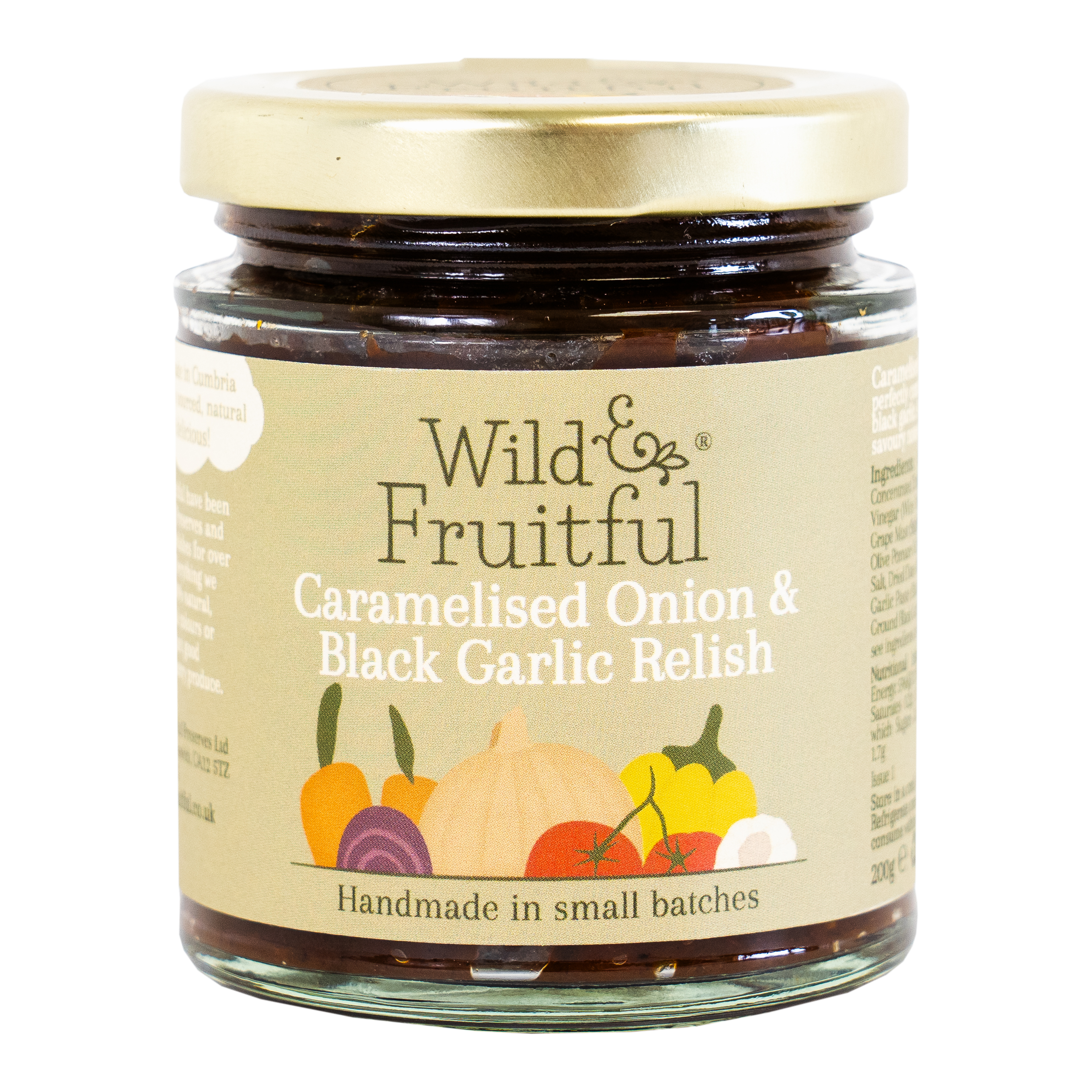Caramelised Onion & Black Garlic Relish
