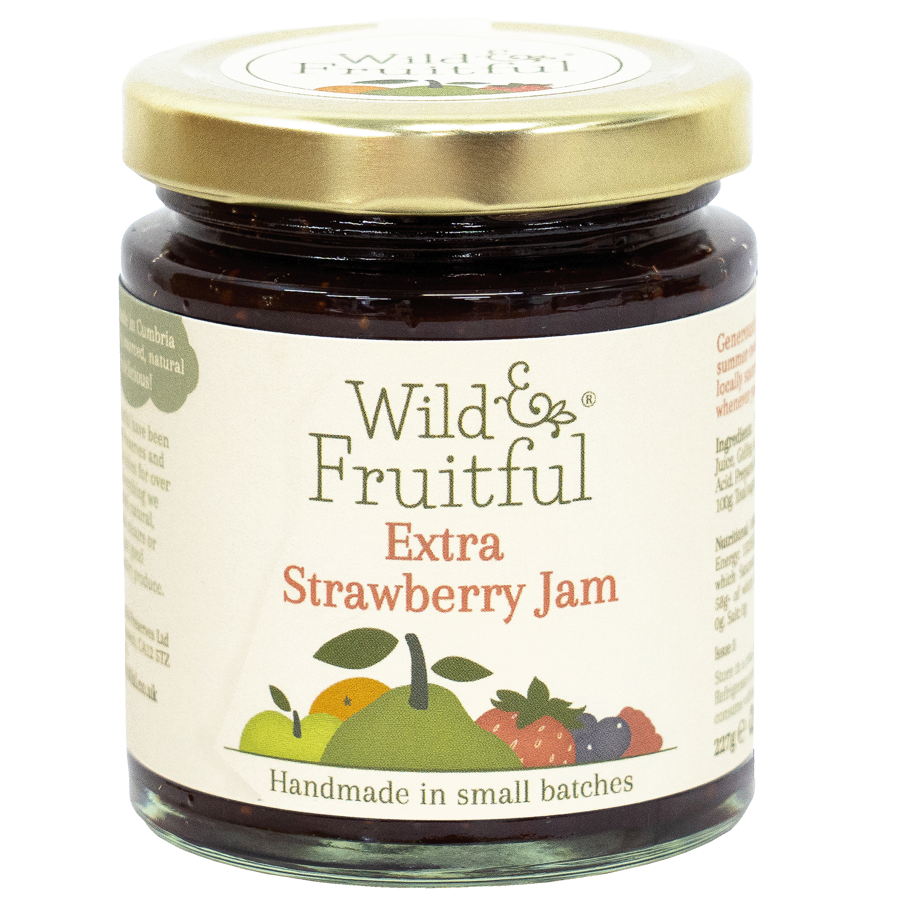 Extra Strawberry Jam – Wild and Fruitful