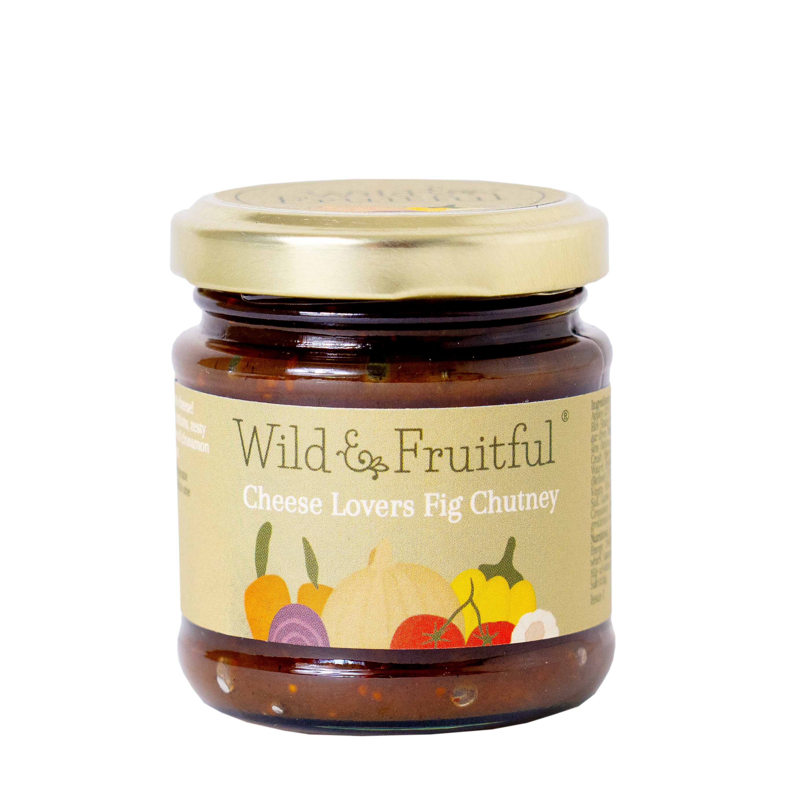 Cheese Lovers Fig Chutney Half Jar