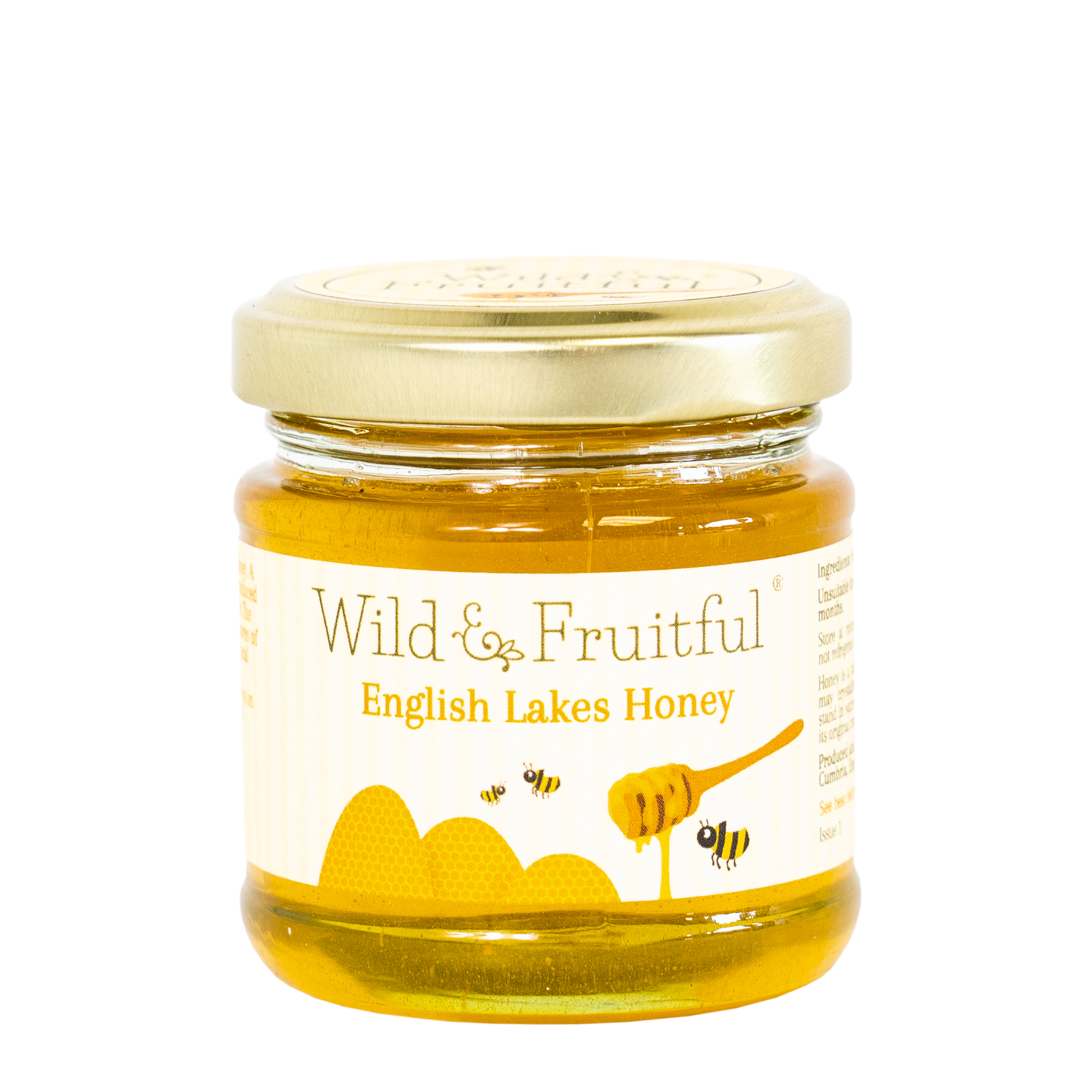 English Lakes Honey Half Jar