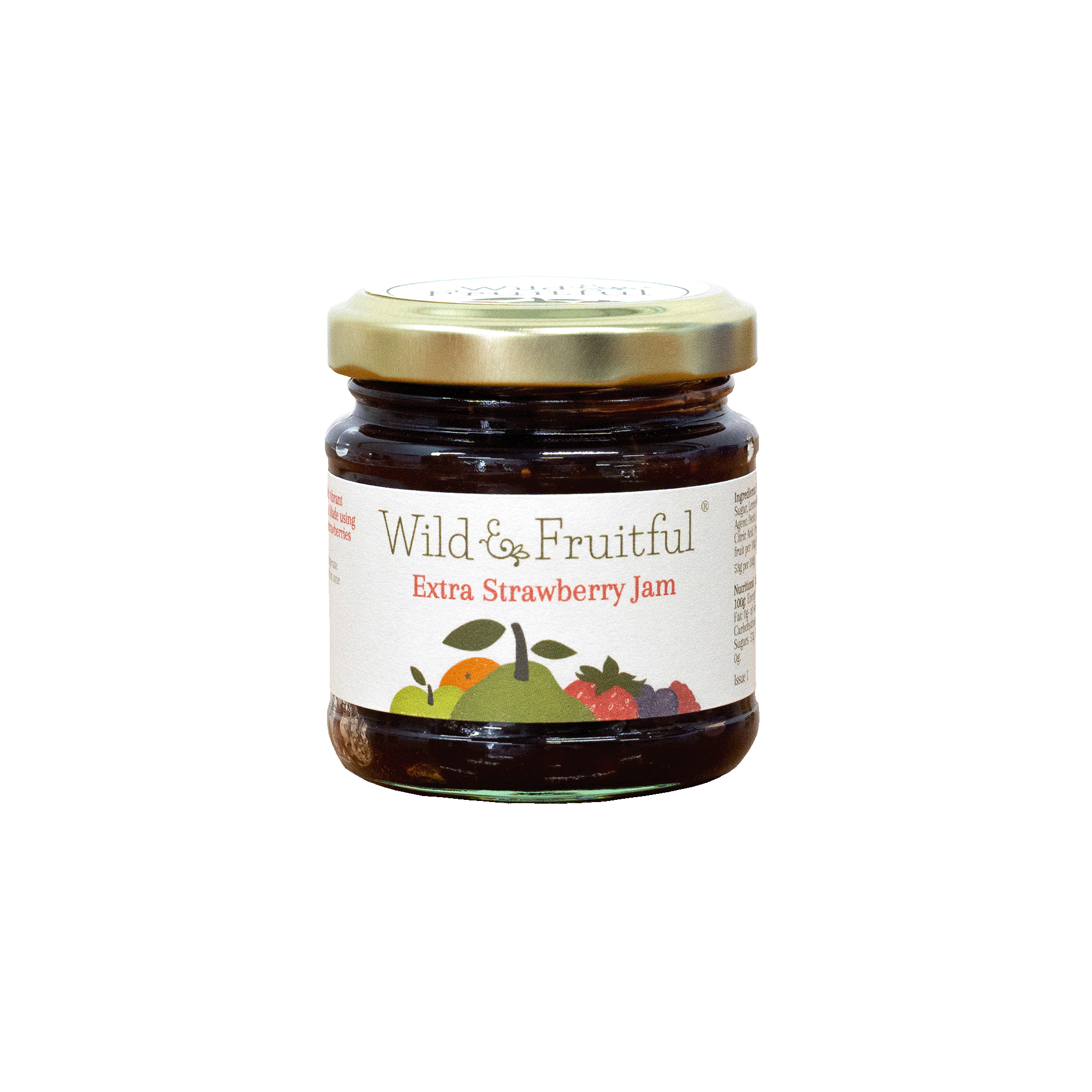 Extra Strawberry Jam Half Jar