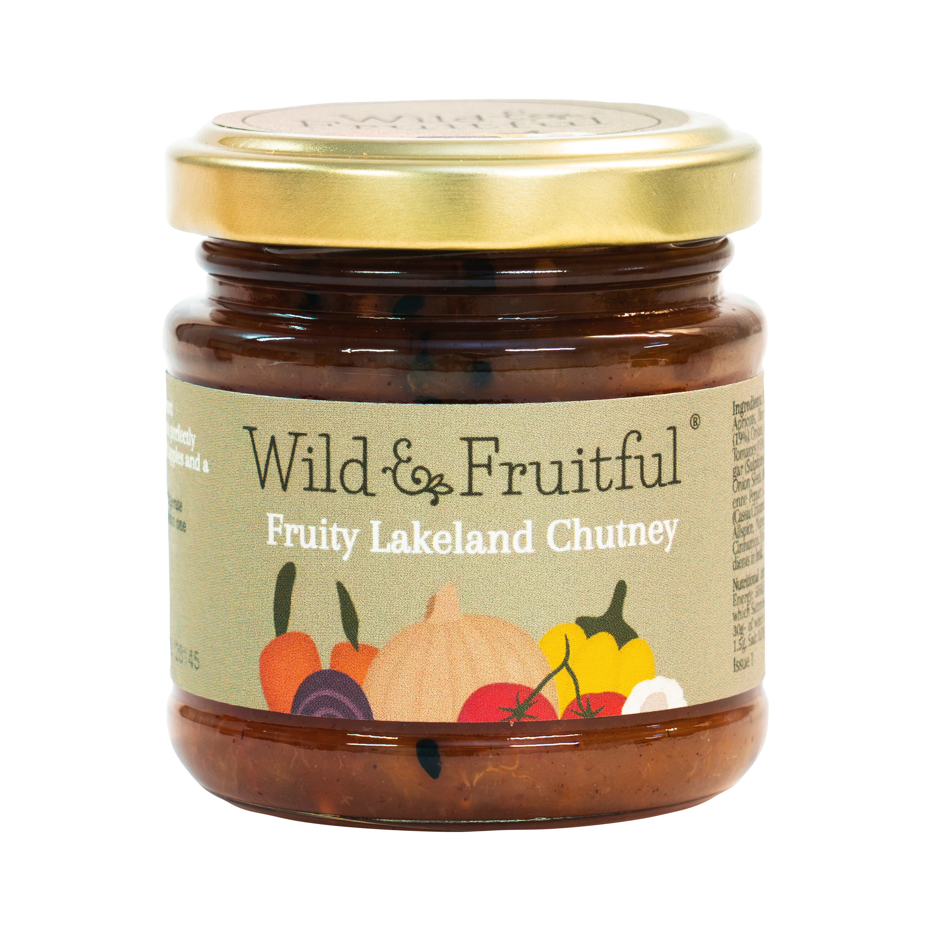 Fruity Lakeland Chutney Half Jar