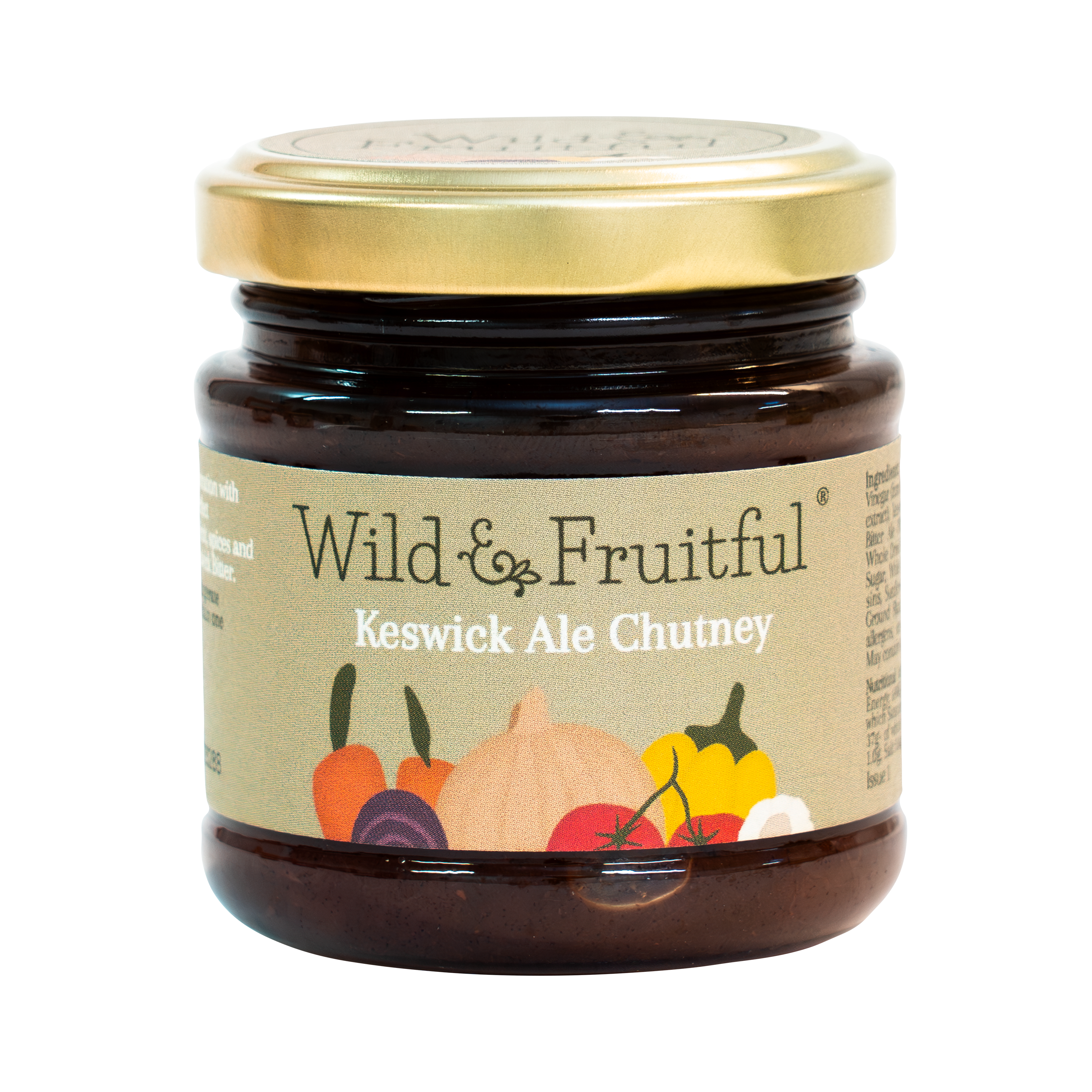 Keswick Ale Chutney Half Jar