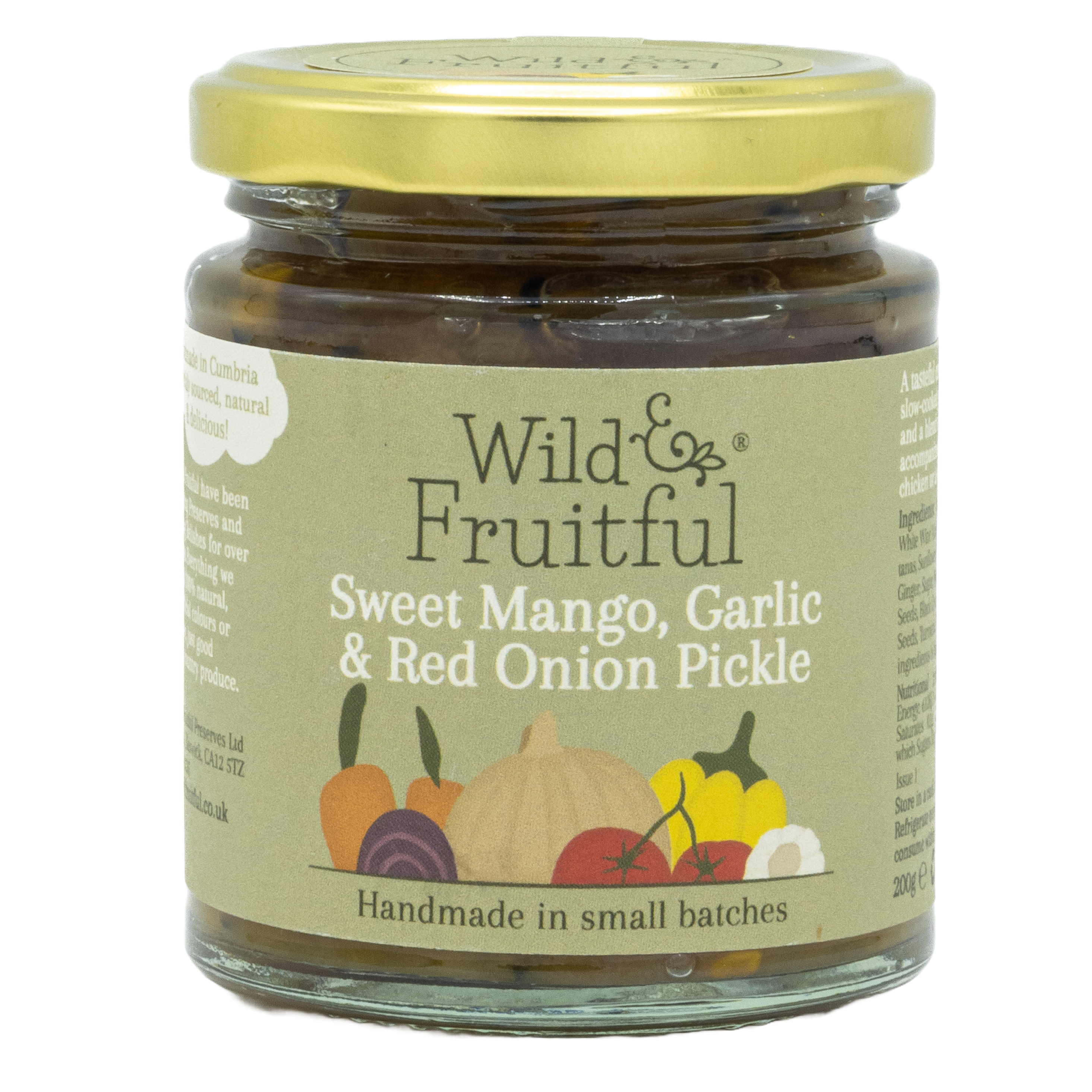 Sweet Mango, Garlic & Red Onion Pickle