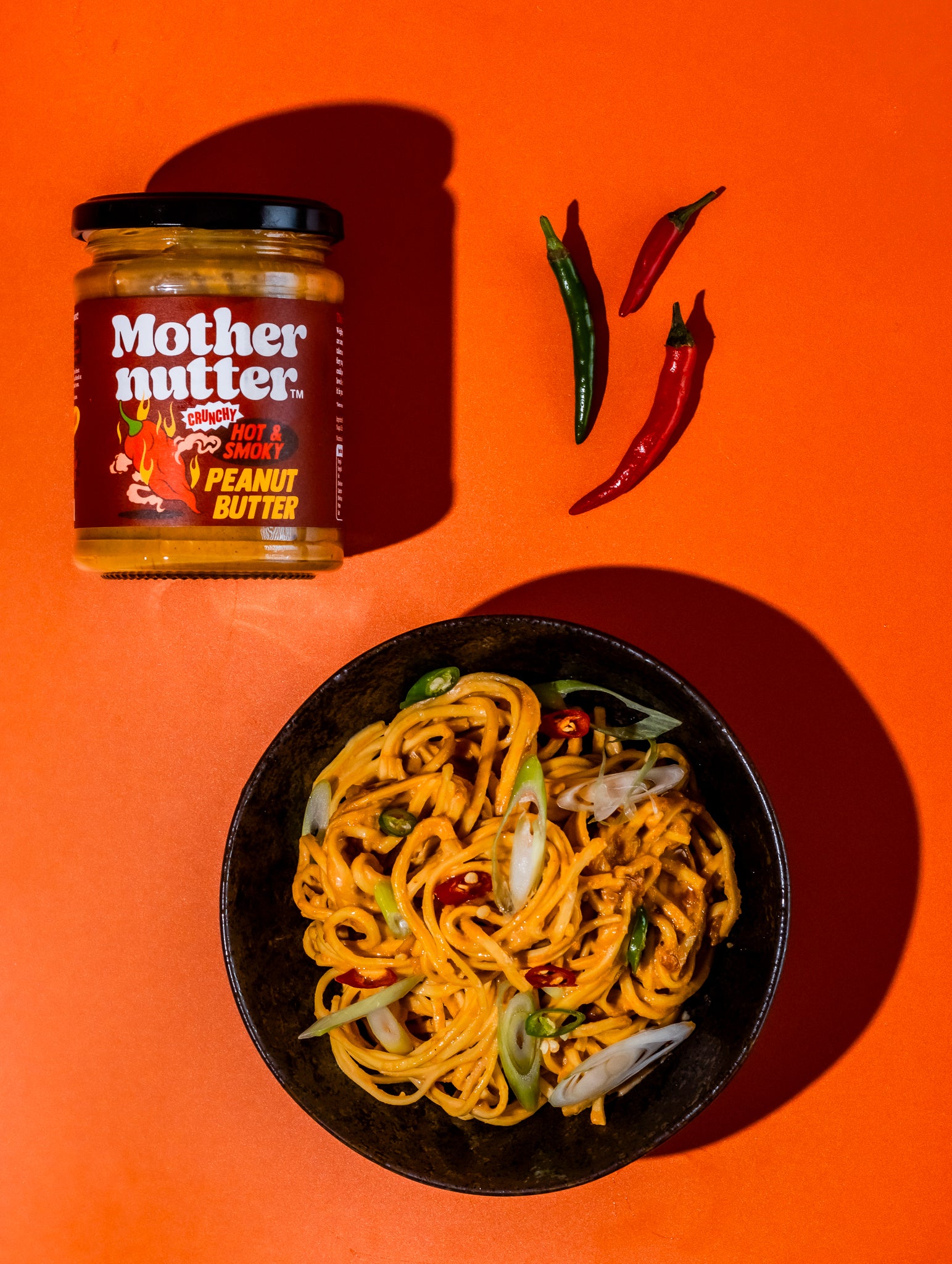 Mothernutter Crunchy Hot & Smoky Peanut Butter