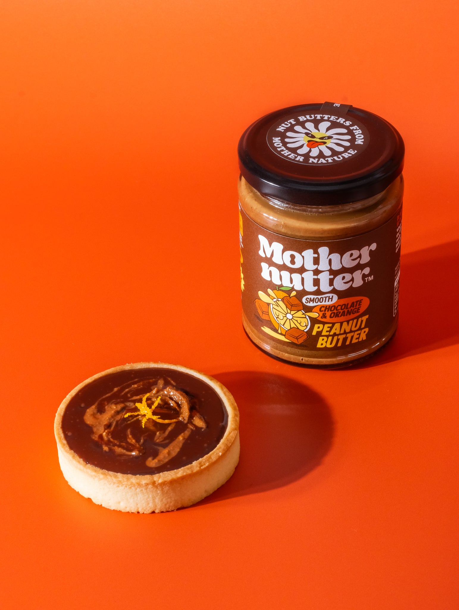 Mothernutter Smooth Chocolate & Orange Peanut Butter